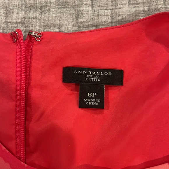 Ann Taylor lined Silk/Spandex Dress perfect for a Cocktail Event or Work day. - Picture 8 of 10